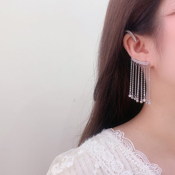 Women's Ear-hook Net Celebrity Hipster Ear Clips Without Ear Piercings