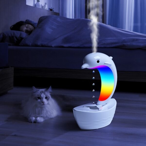 Anti-gravity Nano Fine Sprays Bluetooth Speaker Smart Humidifier - Image 5
