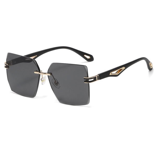 European And American Frameless Trimming Sunglasses Fashion - Image 8