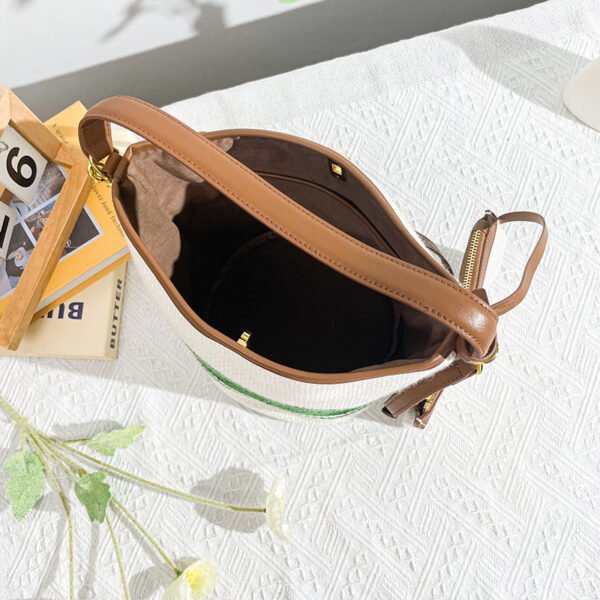 Women's Genuine Leather Niche Crossbody Bag - Image 5