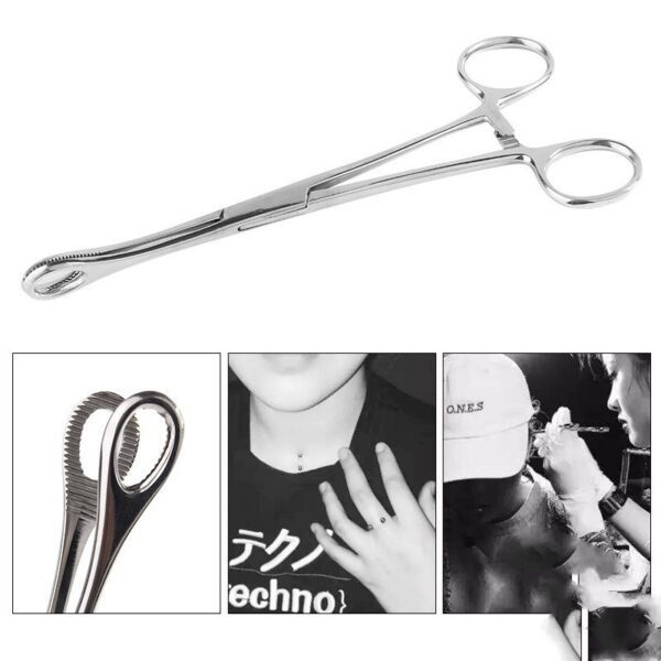 Piercing Forceps Set