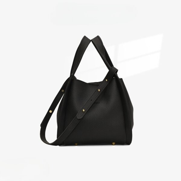 Large Capacity PU Crossbody Vegetable Basket Bag - Image 7