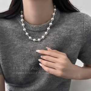 Pearl Clavicle Necklace