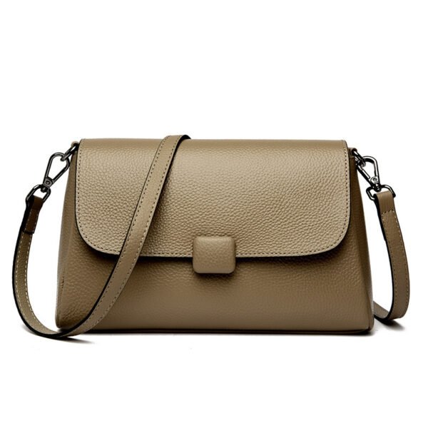Women's Cowhide Leather All-Match Shoulder Bag - Image 8