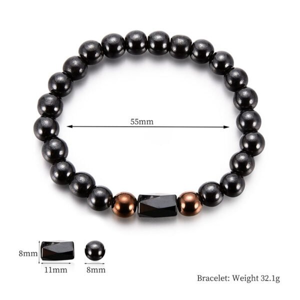 Black Buddhist Bracelets Ethnic Retro Style - Image 5