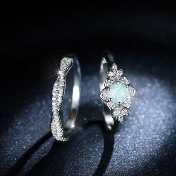 Retro Opal Ring