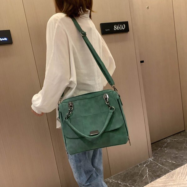 Matte Green Tote Bag