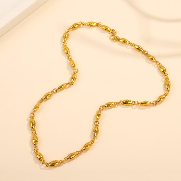 Personality Simple Titanium Steel No Fading Snake Bones Chain - Image 9