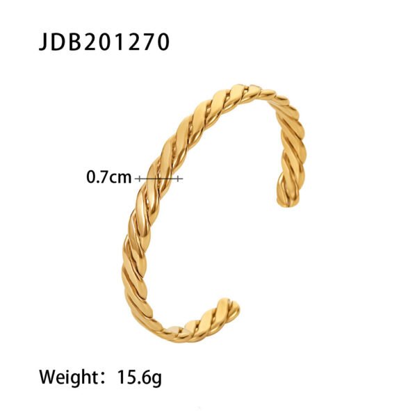 European And American Stainless Steel Bracelet For Women - Image 6