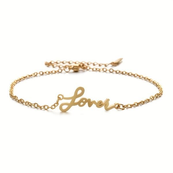 Real Gold Plating O Chain Stainless Steel Anklets - Image 5