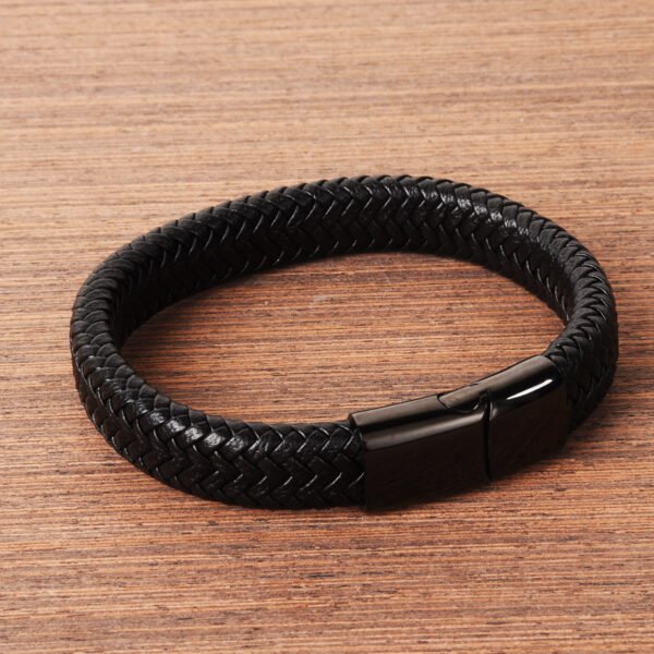 Classic Men Leather Bracelets - Image 6