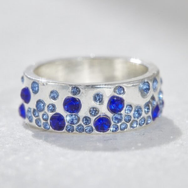 Retro Geometric Ring