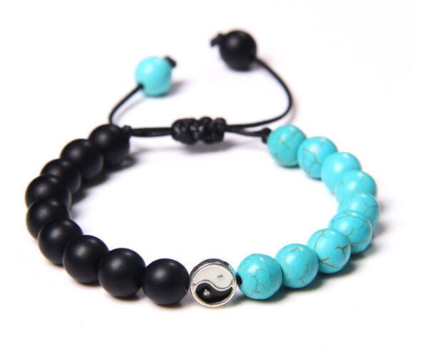Buddha Beads Bracelets Volcanic Stone Crown - Image 2
