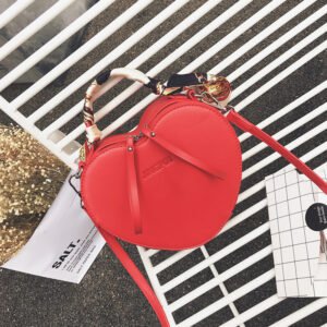Peach Scarf Satchel