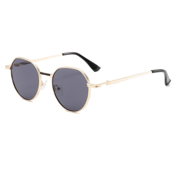 Round Metal Sunglasses UV400 Sunglasses - Image 7
