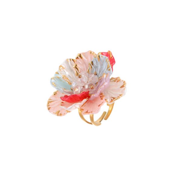 Flower Adjustable Ring