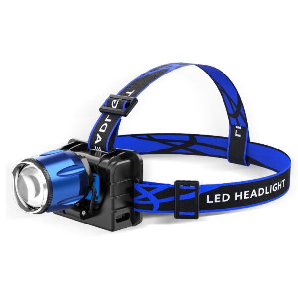Scorpion Strong Charging Headlight Super Bright Purple Light - Image 5