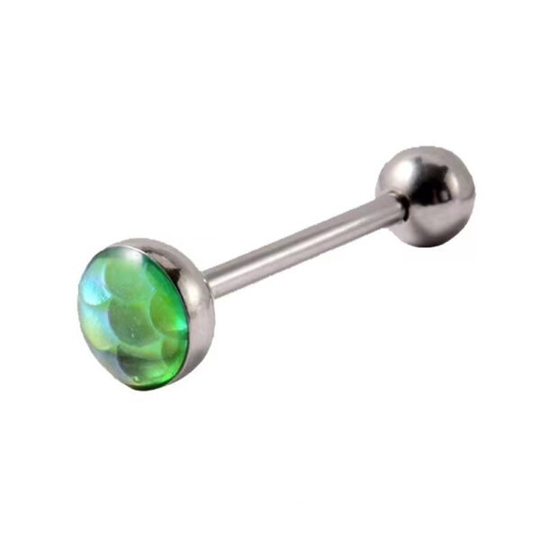 Unisex Fish Scale Gradient Tongue Piercing - Image 3