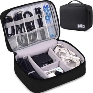 Electronics Luggage Black Red Blue Grey