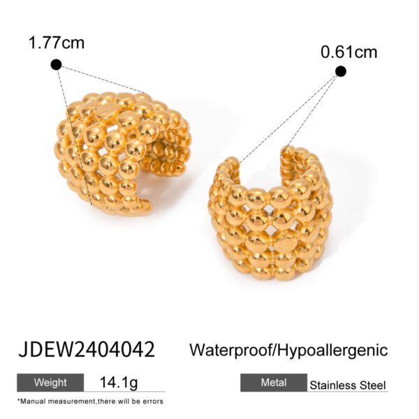 Retro Personalized Without Piercings Ear Clip - Image 9