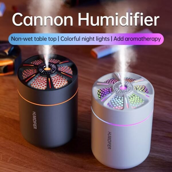 Car Mute Portable Large Spray Ambience Light Humidifier - Image 4