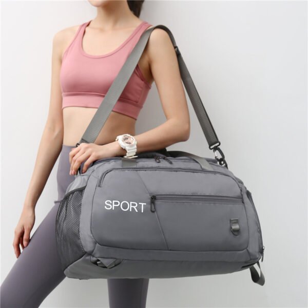 Gym Bag With Shoe Compartment