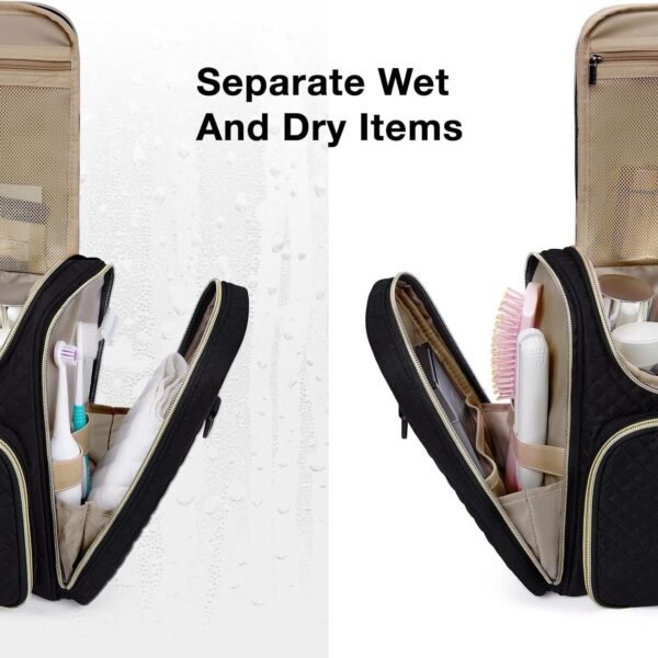 Women's Waterproof Large Capacity Plaid Travel Bag - Image 10