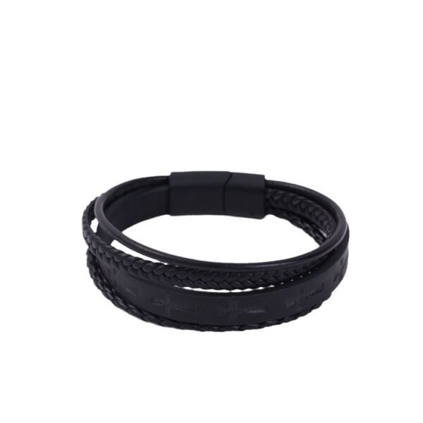 Men's British Retro Pattern Braided Bracelets - Image 7