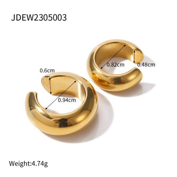 Retro Personalized Without Piercings Ear Clip - Image 8