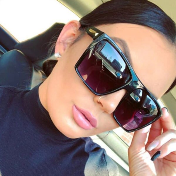 Large Rim Sunglasses Personalized Sunglasses - Image 7