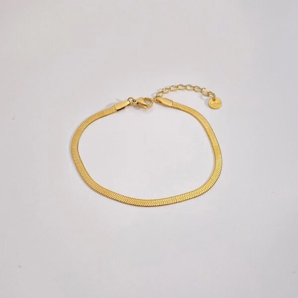 Stainless Steel 5-piece Set Simple Bracelet Does Not Fade - Image 4