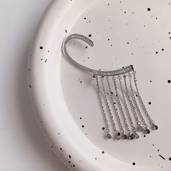 Women's Ear-hook Net Celebrity Hipster Ear Clips Without Ear Piercings - Image 4