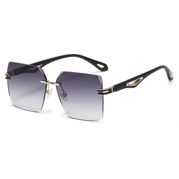 European And American Frameless Trimming Sunglasses Fashion - Image 9