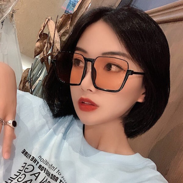 Retro Sunglasses Fashion Net Red Sunglasses Square Sunglasses - Image 5