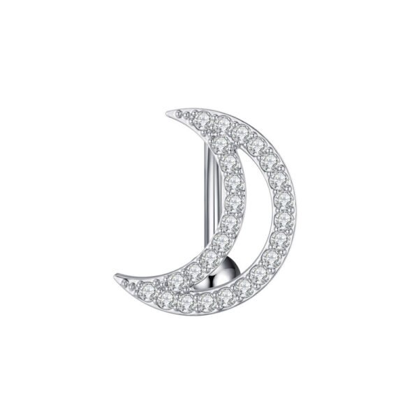 Women's Butterfly Star Zircon Navel Ring - Image 4