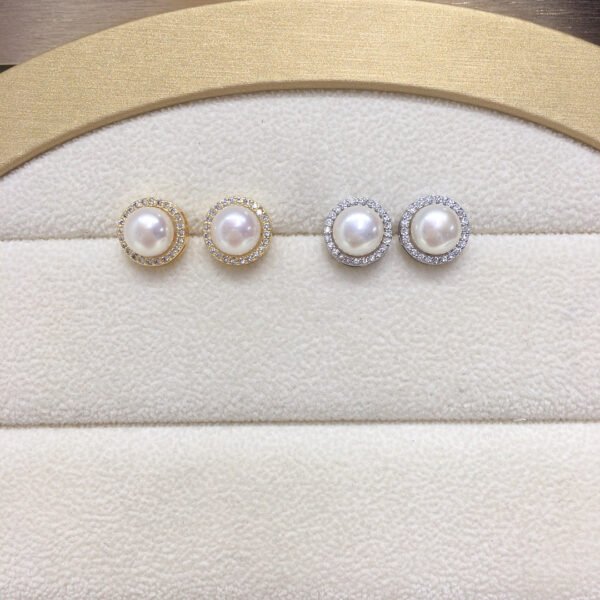 Women's S925 Natural Freshwater Pearl Jewelry Set - Image 2
