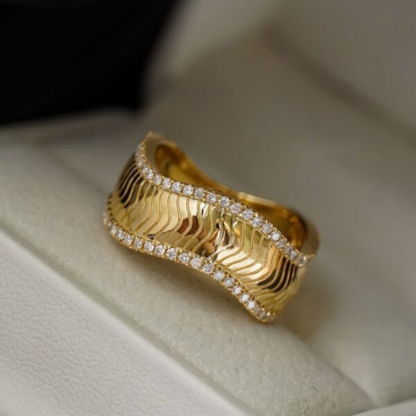 Sterling Silver Geometric Ring