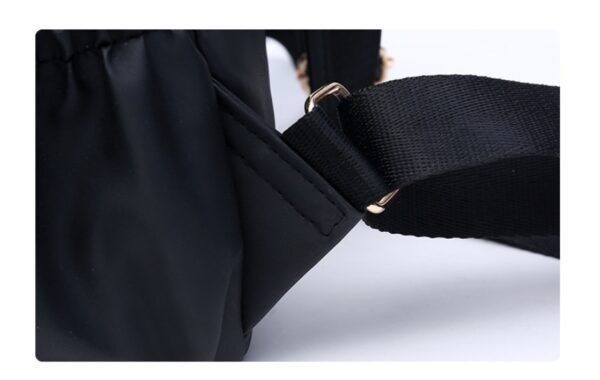Waterproof Oxford Backpack Women Black School Bags - Image 7