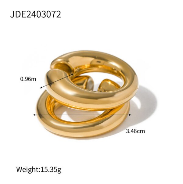Retro Personalized Without Piercings Ear Clip - Image 2