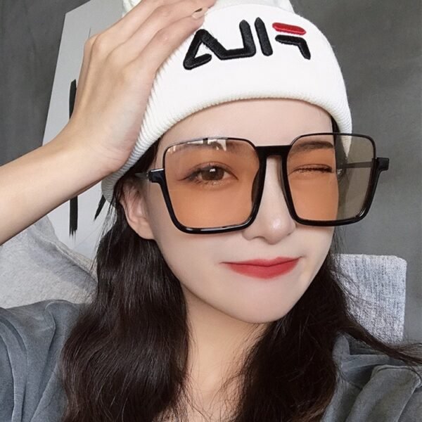 Retro Sunglasses Fashion Net Red Sunglasses Square Sunglasses - Image 2