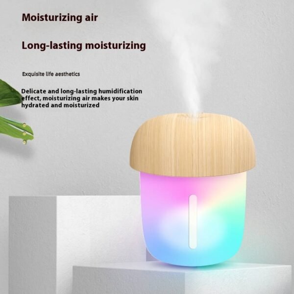 Mushroom Water Droplets Humidifier Mini Usb Vehicle-mounted Home Use Small Spray For Desktop Office - Image 4