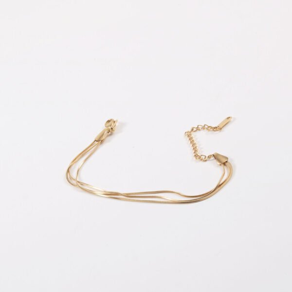 Countless Bracelets Titanium Steel Plated 18K Gold - Image 9