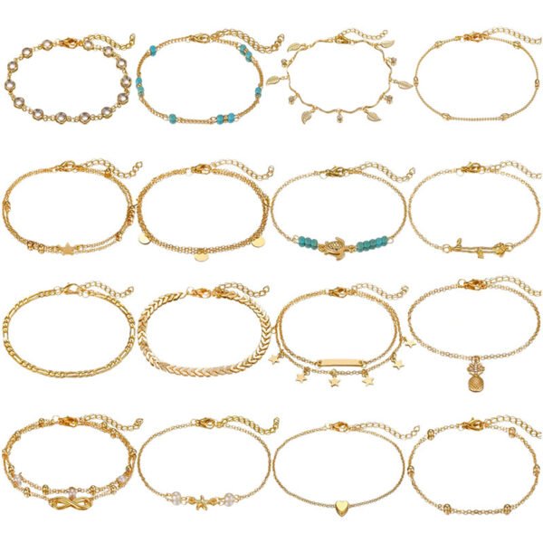 A Variety Of Combination Anklets - Image 2