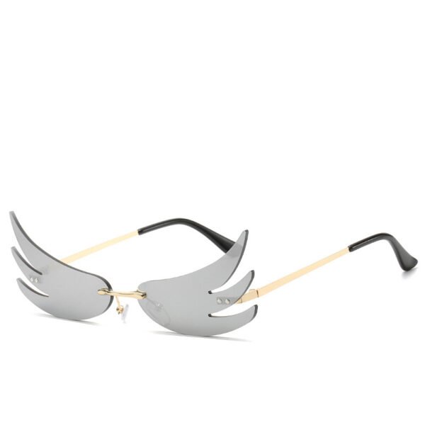 Flame sunglasses reflective sunglasses - Image 6