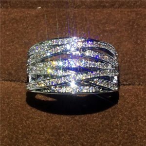 Zircon Geometric Ring