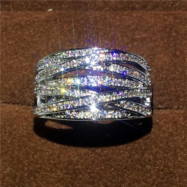 Zircon Geometric Ring