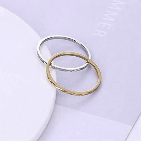 Korean-style couple ring