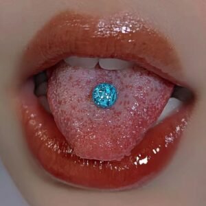 Steel Tongue Piercing