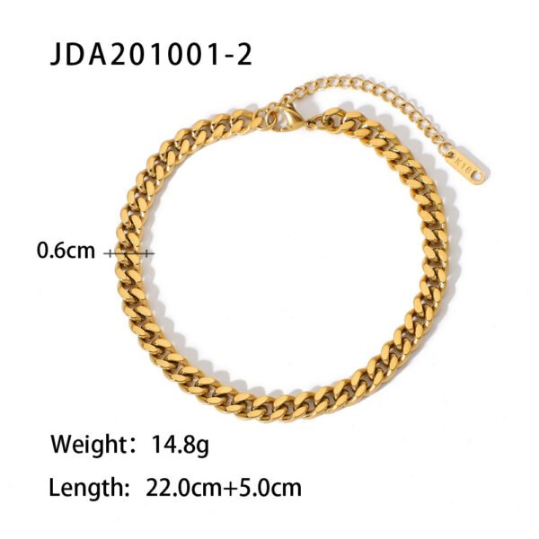 Fashion Stainless Steel Anklets Ornament - Image 4