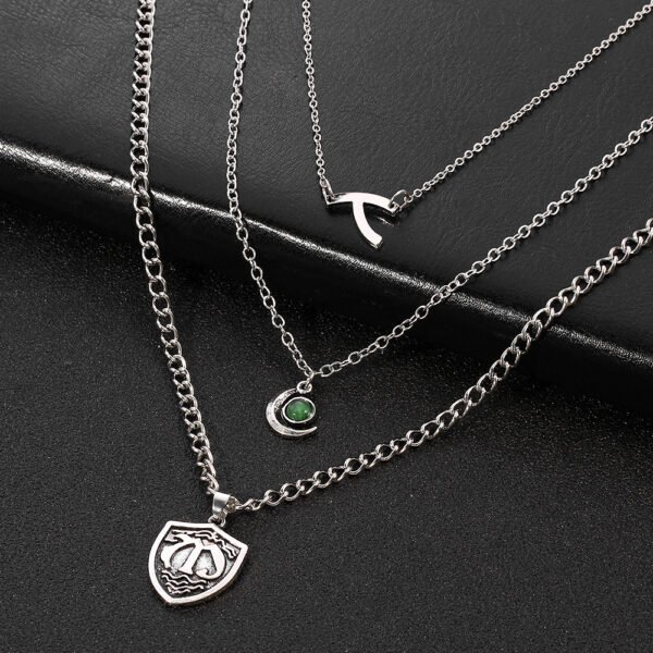 Multilayer short necklace necklace - Image 3